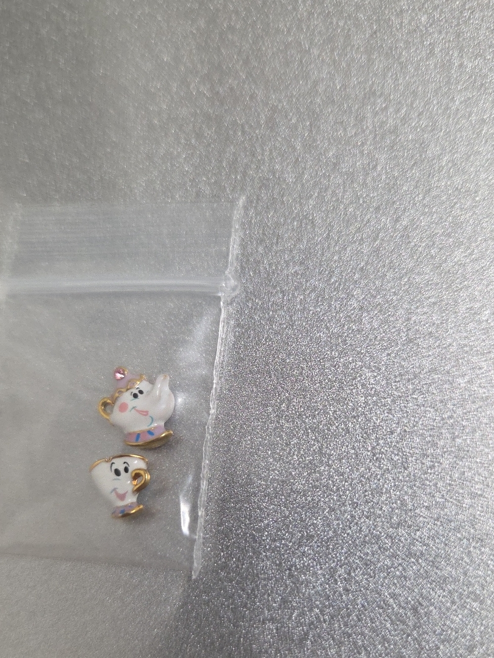 Origami Owl Mrs. Potts & Chip Charm Set